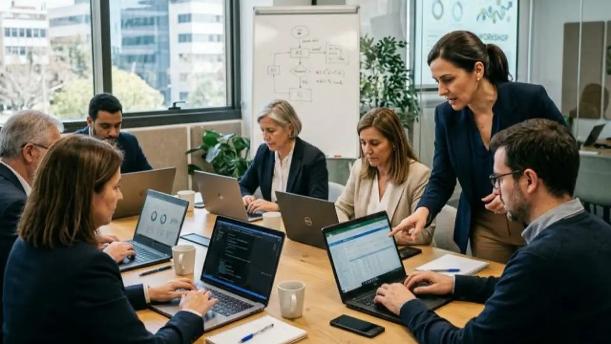 Cómo formar a tu equipo en IA sin perder semanas de productividad